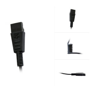 BATSTAR Adapterkabel QD auf QD mit 30 cm Spiralkabel