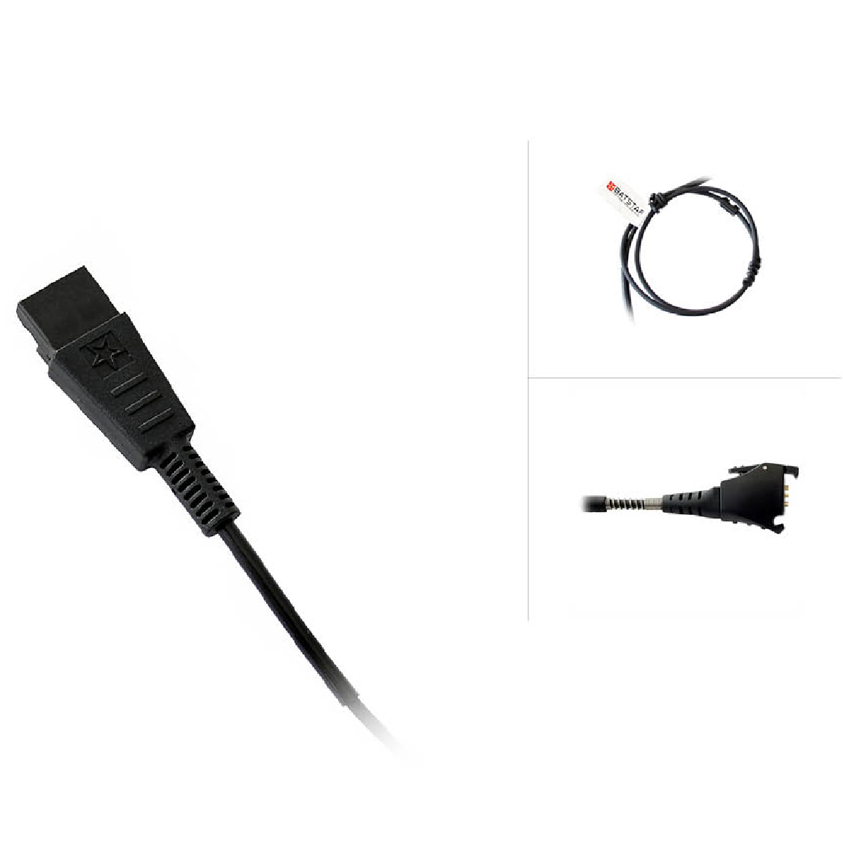 Adapterkabel QD auf Vocollect-Talkman® Systemconnector für A500 A700 T5