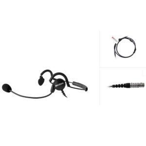 Topsystem Voxter® Behind-The-Head Headset mit 9-Pin ODU Connector