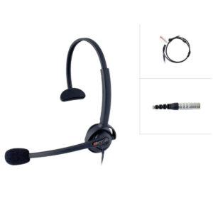 BATSTAR Overhead Lightweight-Headset mit Mikrofon für Topsystem Voxter®