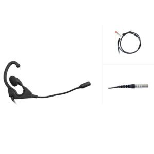 Topsystem Comfort Ear-Bud mit Ear-Hook und 9-Pin ODU Connector