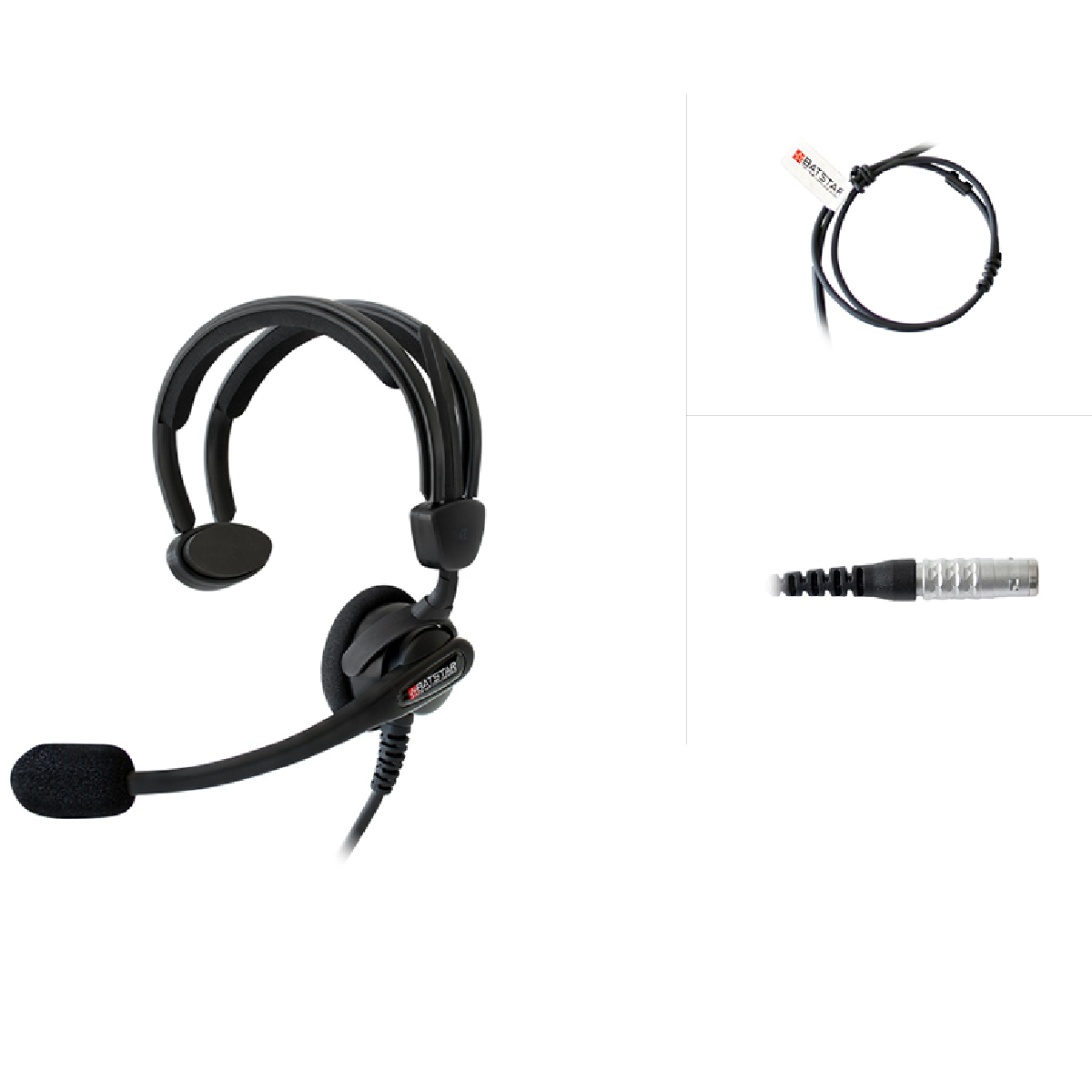 Topsystem Voxter® Overhead Comfort-Headset Größe L mit 9-Pin ODU Anschluss