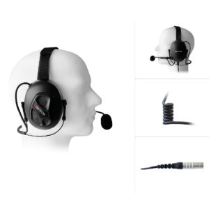 Topsystem Voxter® Dual Earmuff Behind-the-Head Headset ohne PTT