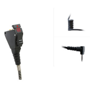 Honeywell Vocollect Adapterkabel TR-601-103 mit 3,5-mm-Anschluss und Red-Slot-Stecker