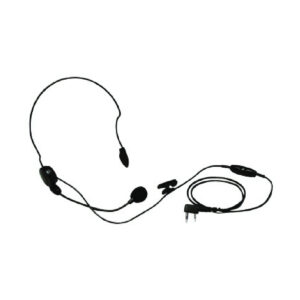 JVCKenwood KHS-22 KHS-22A Nackenbügel-Headset mit Schwanenhalsmikrofon und Inline-PTT