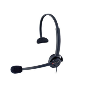 Overhead Lightweight-Headset mit verschiedenen System- und Audioanschlüssen