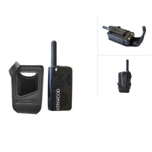 BATSTAR Schutztasche mit Ladeöffnung für Kenwood PKT-23 Handfunkgerät